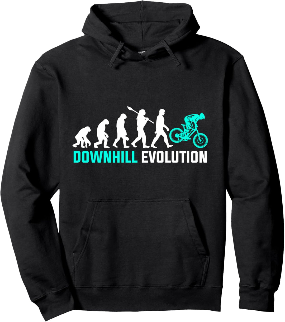Downhill Evolution Mountainbike Radsport Rad Fahrrad Pullover Hoodie