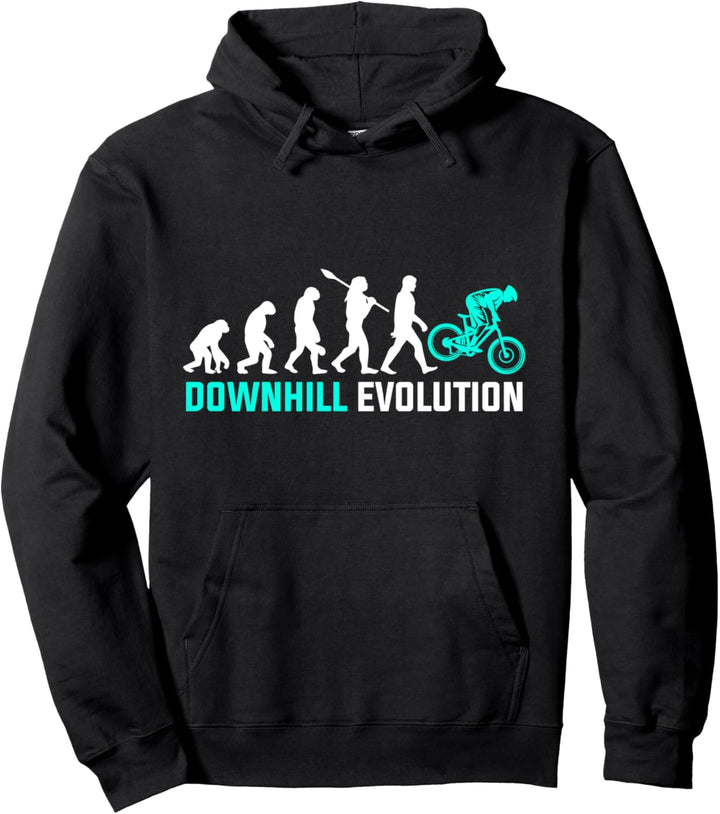 Downhill Evolution Mountainbike Radsport Rad Fahrrad Pullover Hoodie