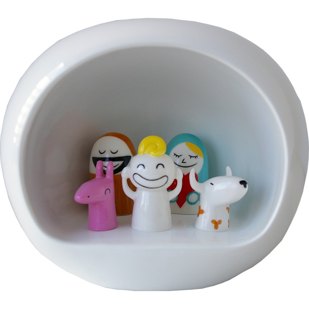 Alessi A di Krippe, weiss