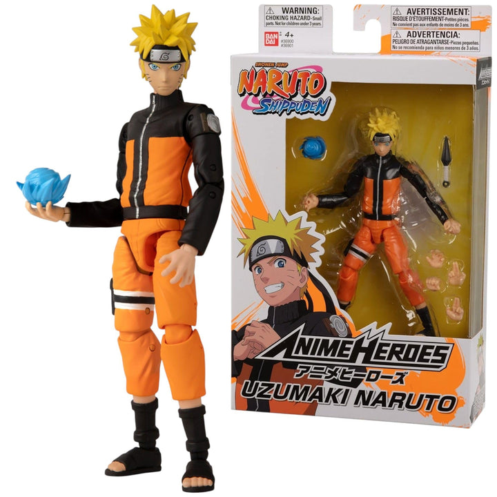 BANDAI Anime Heroes Naruto Mehrfarbig, Mehrfarbig