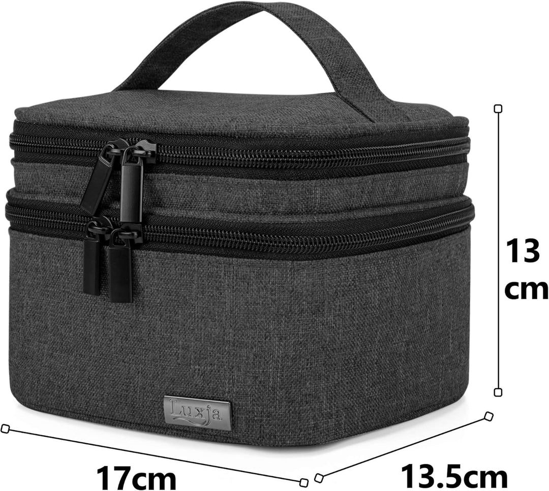 Luxja Öle Tasche, ätherisches öl Tasche, Tasche für Ätherische Öle 20 Flaschen (5 ml - 30 ml, Enthal