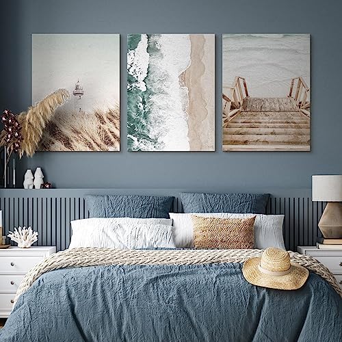 Muralo - Wandbilder Set - Leinwand Bilder Set Aufhängefertig - das Leinwandbilder Set - Bilder für W