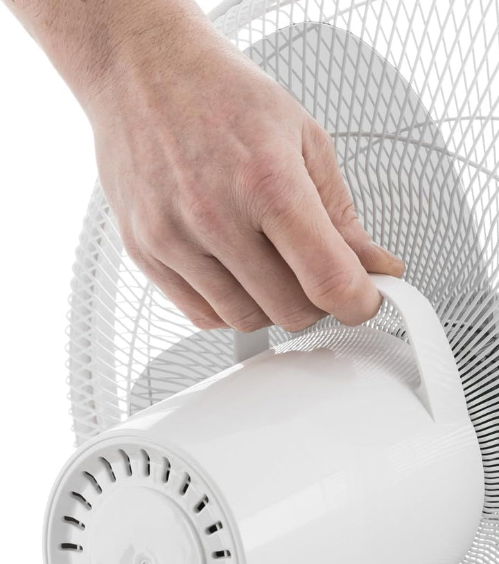 TROTEC Standventilator TVE 26 S – 30 Watt, oszillierend 85°, 5 Betriebsmodi, Ø 40 cm, höhenverstellb