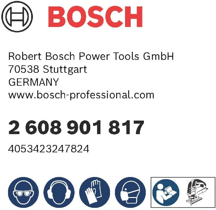 Bosch Accessories Professional 10 tlg. EXPERT ‘Fiber Plaster’ T 141 HM Stichsägeblatt (für Faserzeme