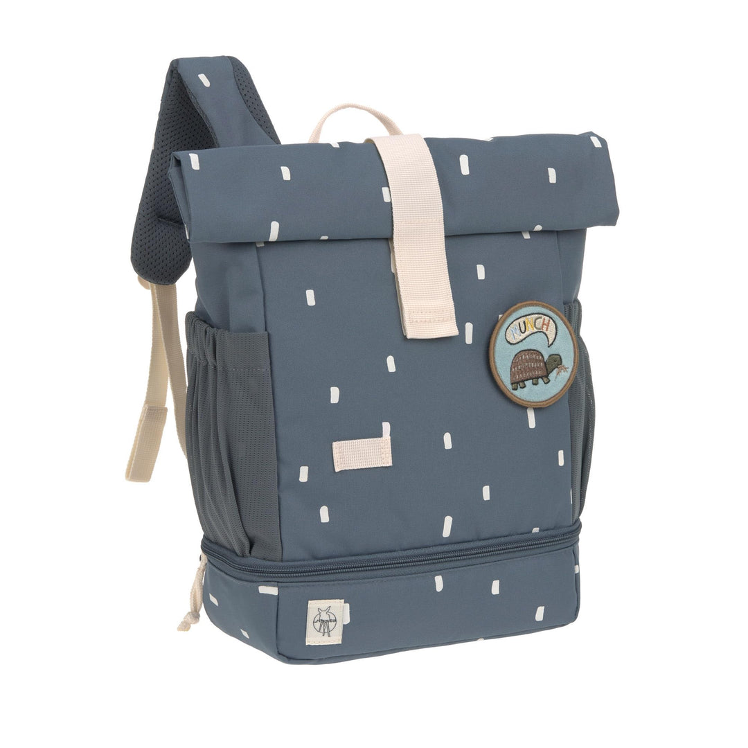 LÄSSIG Kindergartenrucksack Kinderrucksack Rolltop mit Brustgurt wasserabweisend, 11 Liter/Mini Roll