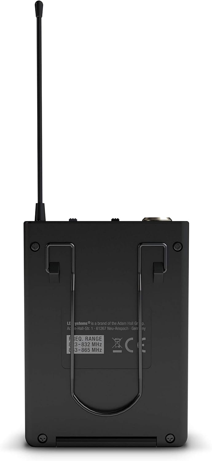 LD Systems U308 BPH - Funksystem mit Bodypack und Headset - 863-865 MHz + 823-832 MHz 863 - 865 MHz+