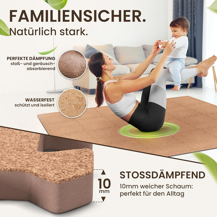Schutzmatten Bodenschutzmatte Set Sportmatte Gymnastikmatte Puzzlematte: Puzzle Sportgeräte Matte Fi