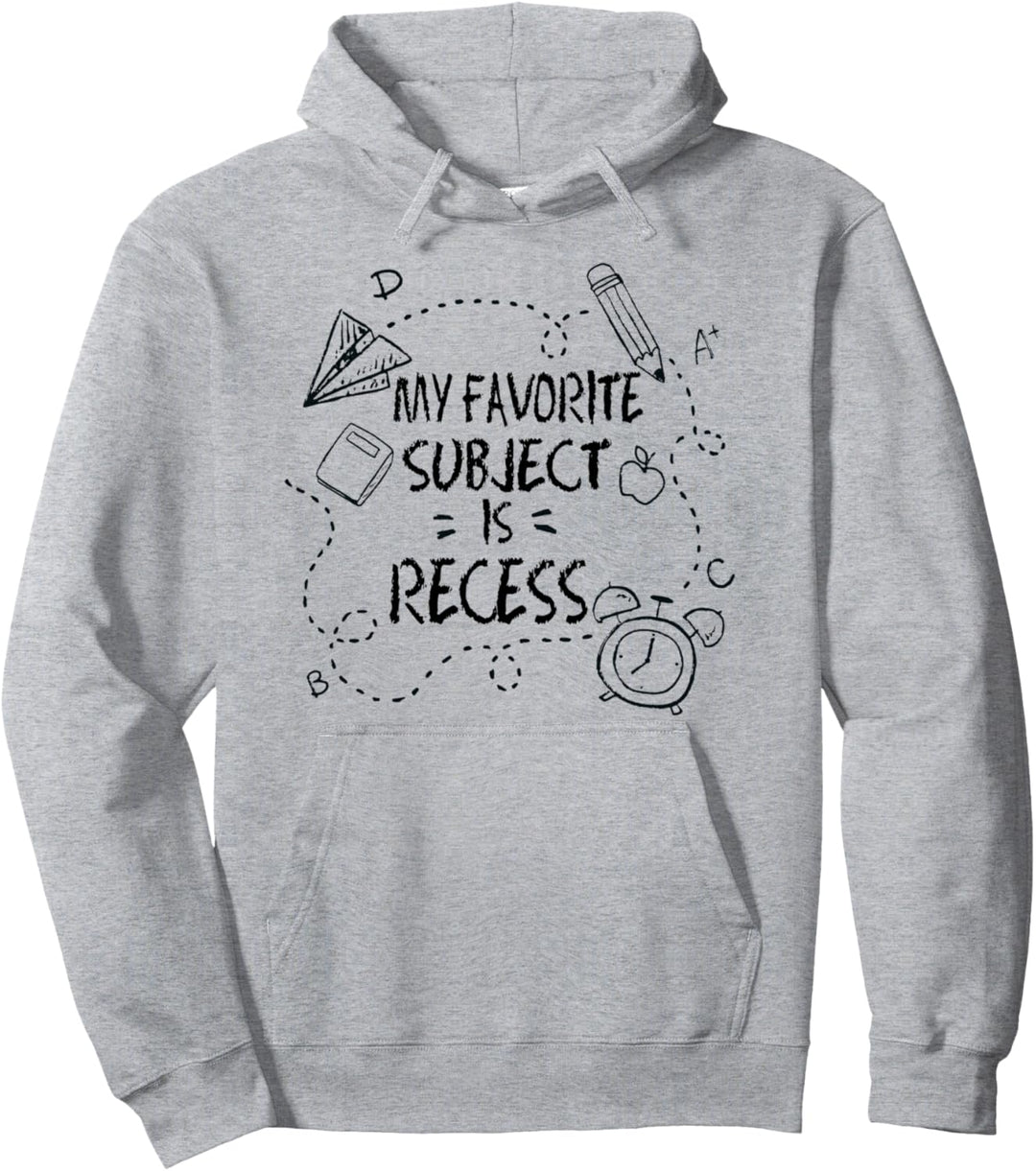 Mein Lieblingsfach Aussparung Lustige Schule Student Pullover Hoodie