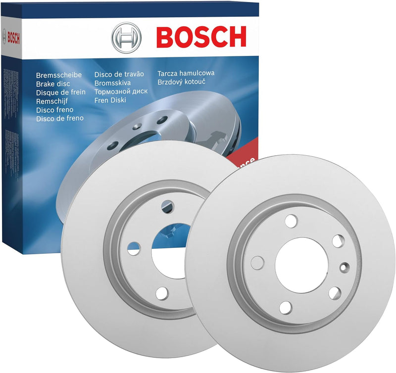 Bosch BD768 Bremsscheiben - Vorderachse - ECE-R90 Zertifizierung - zwei Bremsscheiben pro Set