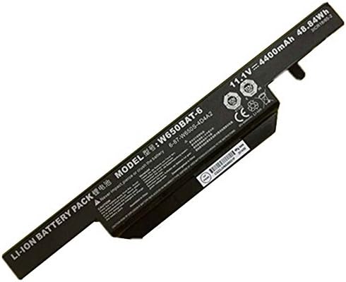 W650BAT-6 6-87-W650-4E42 6-87-W650S-4D4A3 Laptop Batterie Ersatz für Clevo W650 W650S W650SC W650SH