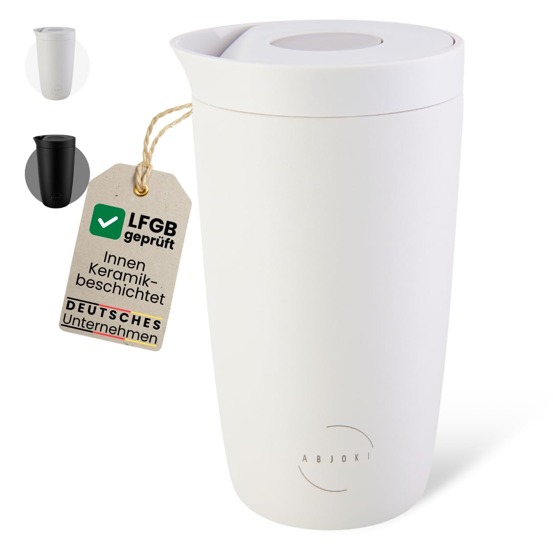 Thermobecher 350ml SNUG – Keramik-Beschichtung für puren Geschmack – Auslaufsicherer Kaffeebecher To