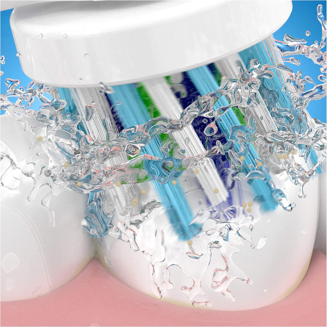 Oral-B Pro700 Vitality elektronische Zahnbürste, mit Crossaction Aufsteckbürste Cross Action, Cross