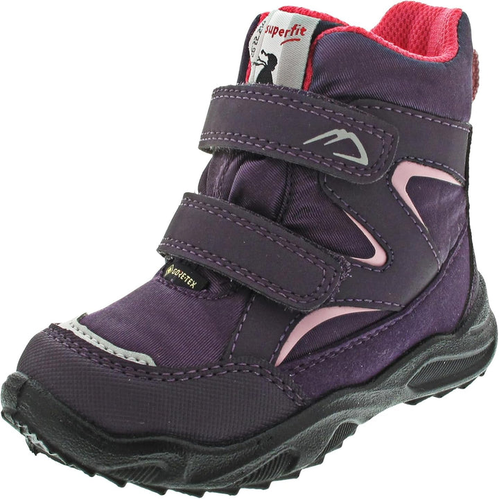 Superfit Baby-Mädchen Glacier Lauflernschuhe 23 EU Weit Lila Pink 8500, 23 EU Weit Lila Pink 8500