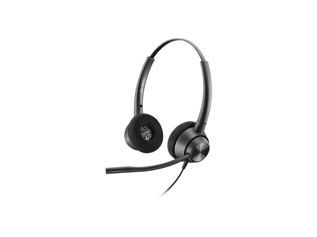 Poly EncorePro 320 QD 300 Series Headset On-Ear kabelgebunden Quick Disconnect QD (Quick Disconnect)