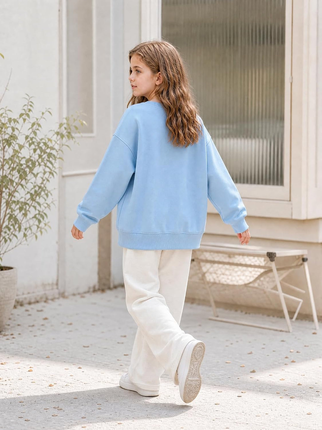 Sweatshirts Mädchen Jungen Casual Pullover Classic Baumwolle Hoodie Rundhalsausschnitt Langarmshirts