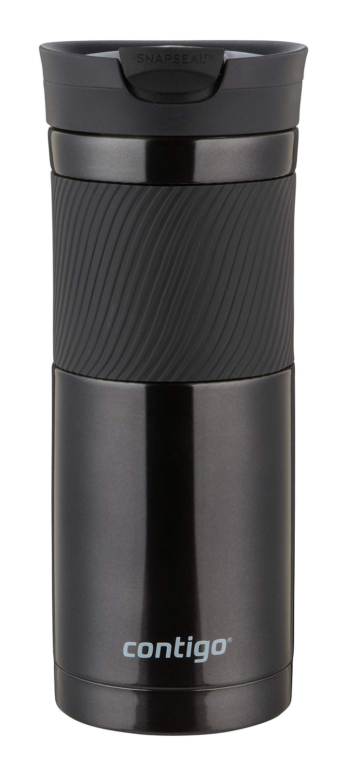 Contigo Snapseal Travel Mug Byron-Huron, Stainless Steel Thermal Vacuum Flask for hot and Cold Drink