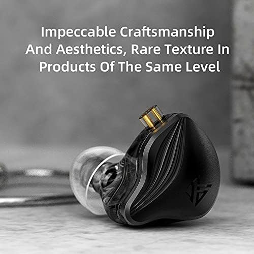 Yinyoo KZ ZEX IEM Kopfhörer, HiFi-In-Ear-Monitor mit 1 elektrostatischem Treiber und 1 dynamischem T