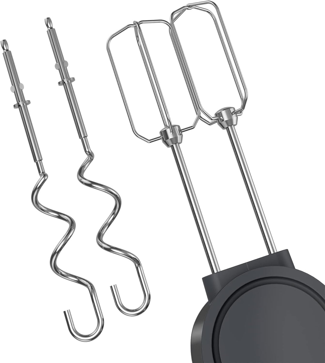 Grundig Delisia Novus™ HM 7140 Handmixer, 500 W Leistung, 4 Geschwindigkeitsstufen + Turbostufe, Hoc