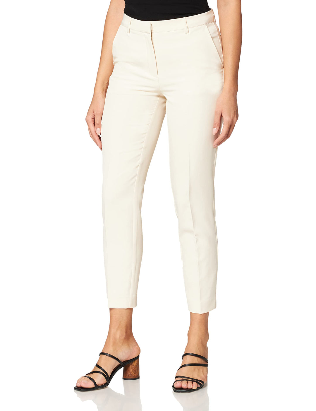 ICHI Damen Klassische Hose 32 121403/Cloud Dancer, 32 121403/Cloud Dancer