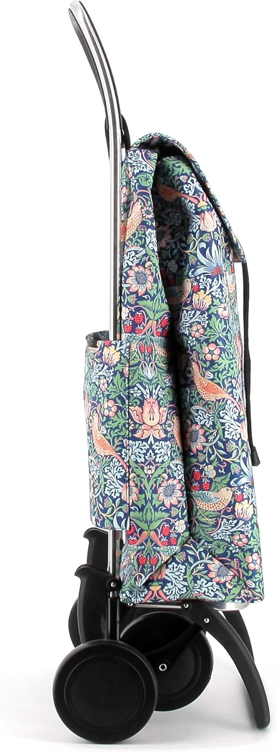 Einkaufstrolley Rolser I-Max William Morris 4 Räder - Birds 4 Räder Birds, 4 Räder Birds