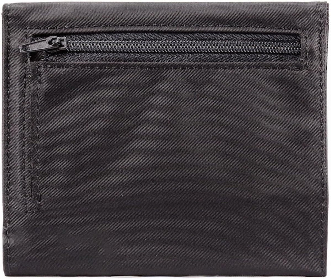Big Skinny Trixie Damen Geldbörse, dreifach gefaltet, schmal, für bis zu 30 Karten Schwarz, Schwarz