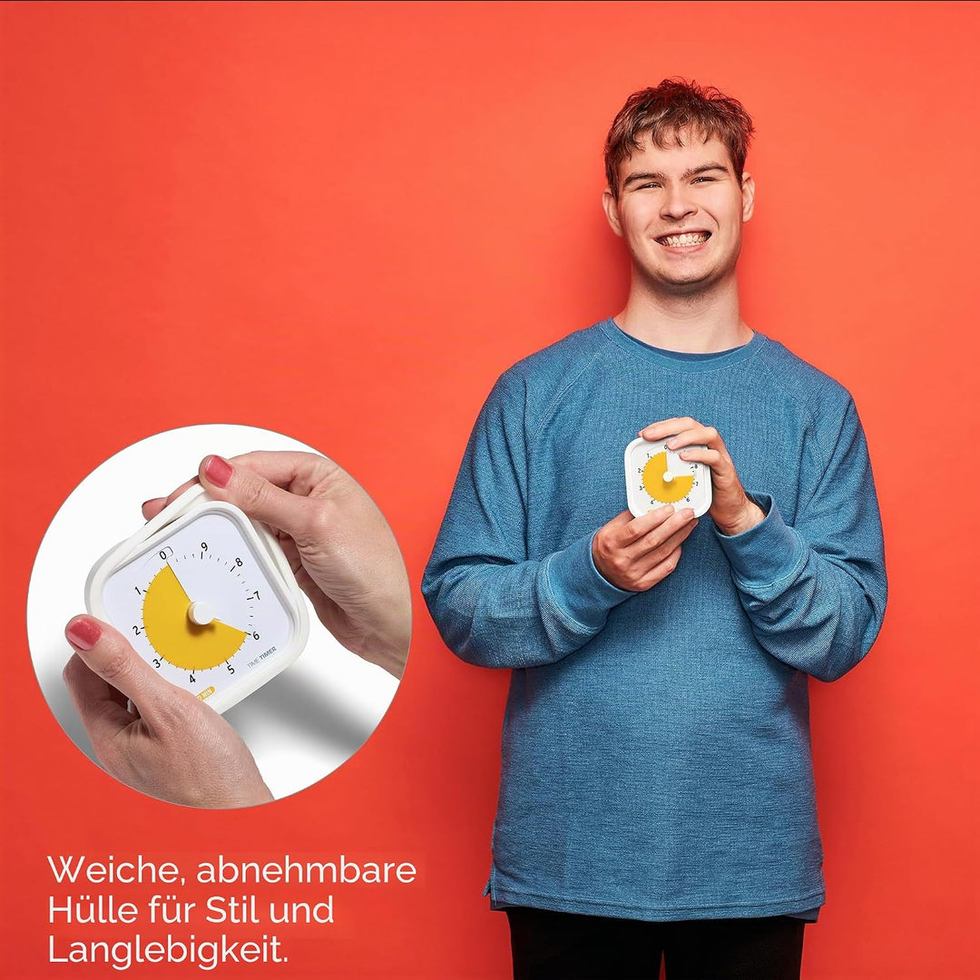 TIME TIMER 10 Minuten MOD Education Edition – Visueller Timer mit Desktop-Software für Kinder im Kla
