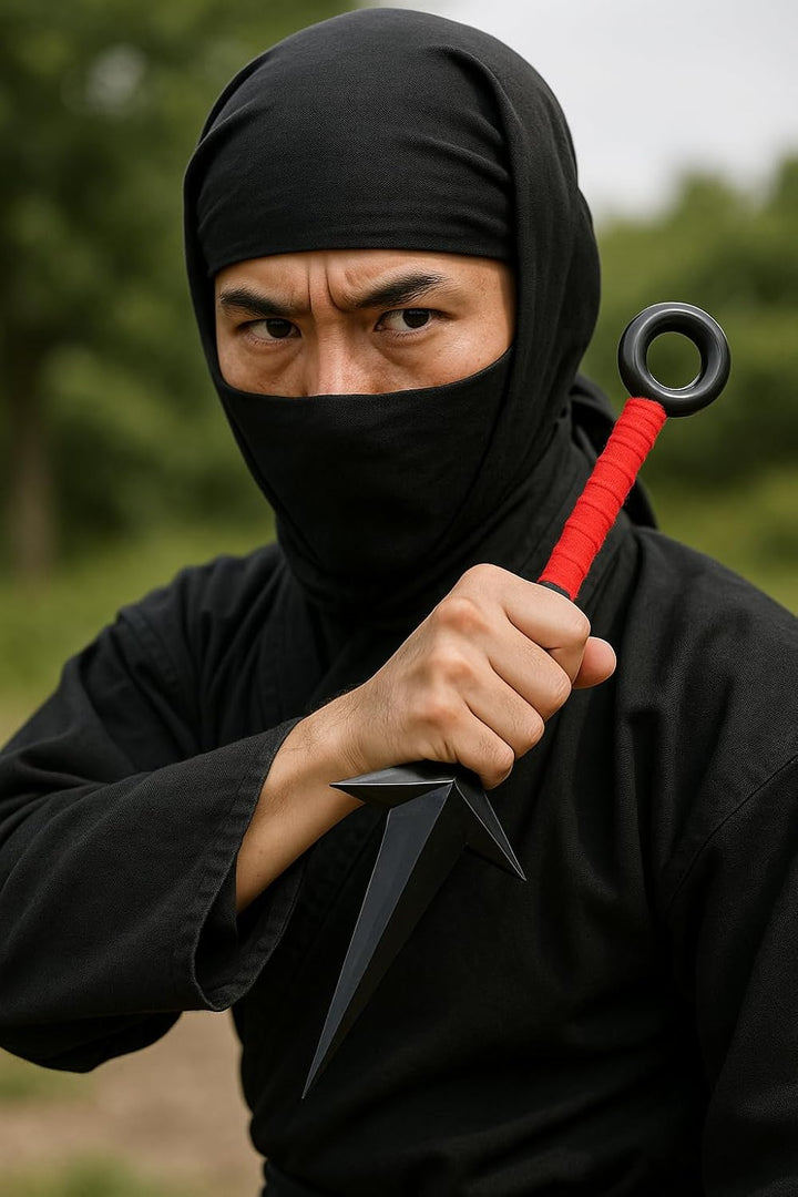 Kunai Ninja Cosplay, Requisiten Ninja Themed Kostüm, Kunststoff, Cosplay Zubehör Kunai Set, Schwarz