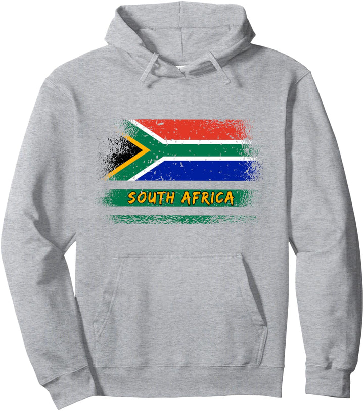 Südafrika Vintage Design mit Nationalflagge / Geschenk Pullover Hoodie