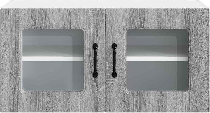 vidaXL Geschirrspülerfront Kalmar Graues Sonoma 80 x 31 x 40 cm, Eleganter moderner Küchenregal, gro
