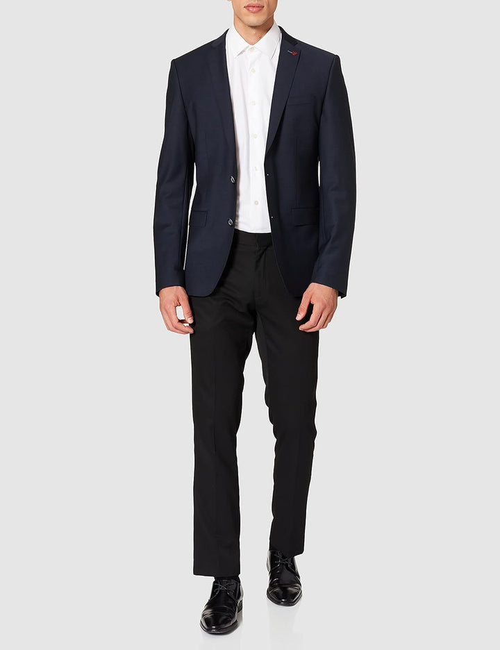 Roy Robson Herren Slim Anzugjacke 26 Blau (Dunkelblau 19), 26 Blau (Dunkelblau 19)