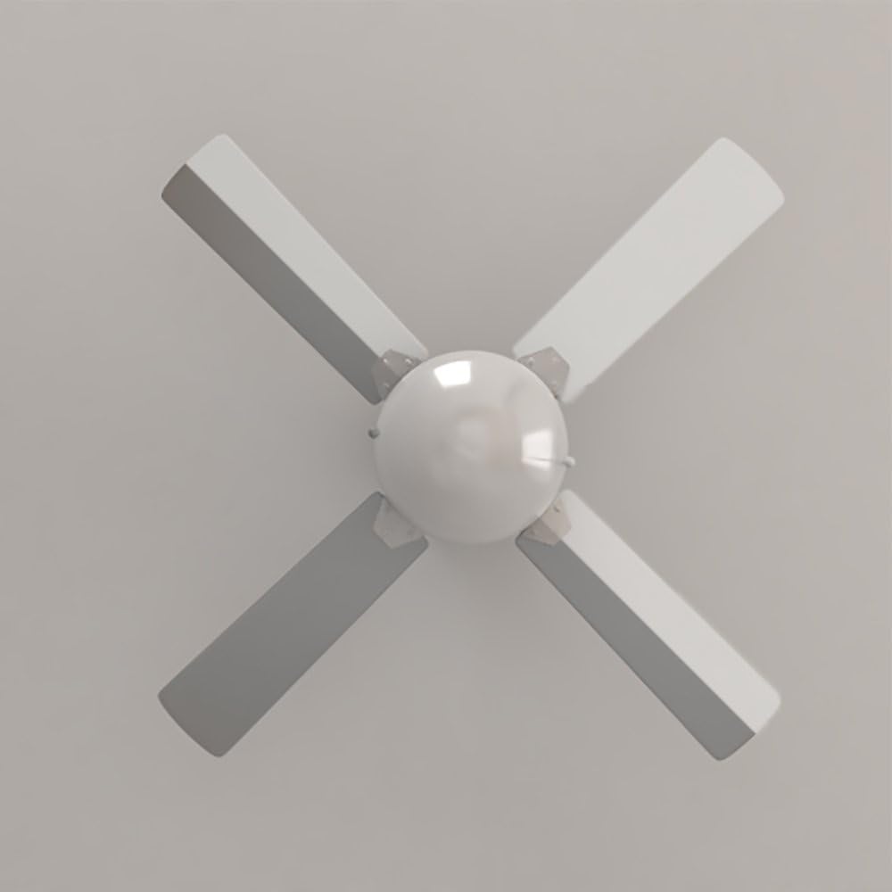 Cecotec Deckenventilator mit Licht EnergySilence Aero 450. 50 W, 4 Umkehrbare Flügel 42", Sommer- un