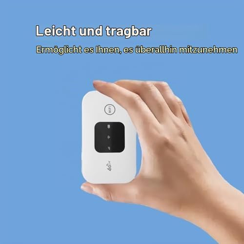 Mobile WiFi Hotspot, Wireless Portable Travel Outer Unterstützt 10 Benutzer gleichzeitig, Pocket WiF
