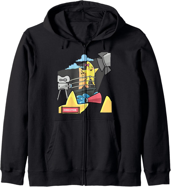 Filmstars Pun liebt Filme Filmfest Fan Kapuzenjacke