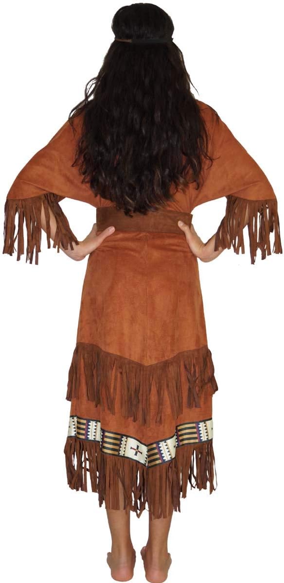MAYLYNN Kostüm Indianerin Indianer Indianerkostüm Noya, Damen Grösse M