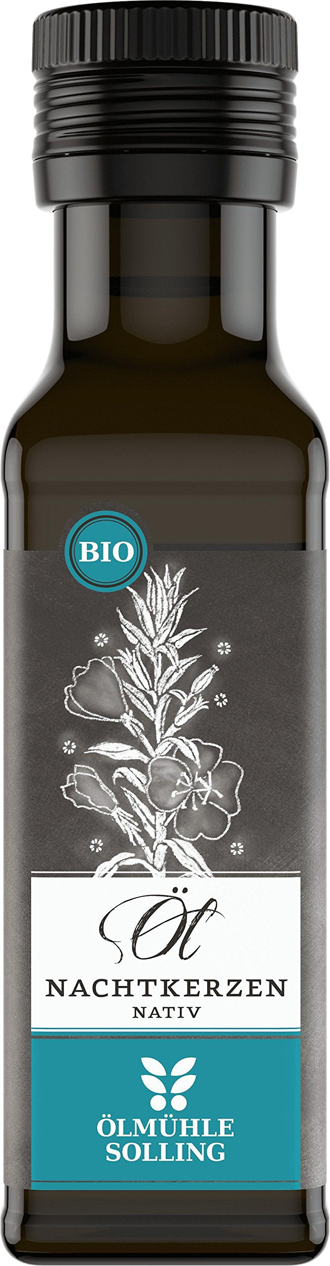 Ölmühle Solling Nachtkerzenöl 100% rein - nativ - kaltgepresst BIO, 100 ml