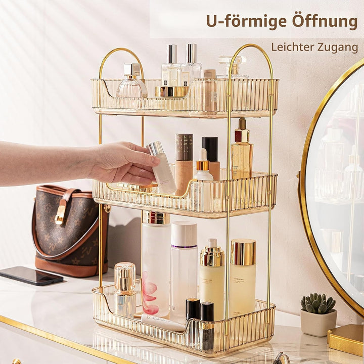 CESTATIVO Make up Organizer, Kosmetik Organizer, Beauty Organizer, Hautpflege Organizer für Badezimm