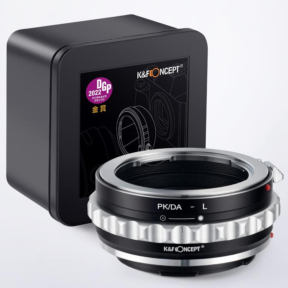 K&amp;F Concept Objektivhalterungsadapter PK/DA-L Manueller Fokus, kompatibel mit Pentax K(PK/DA)-Objekt