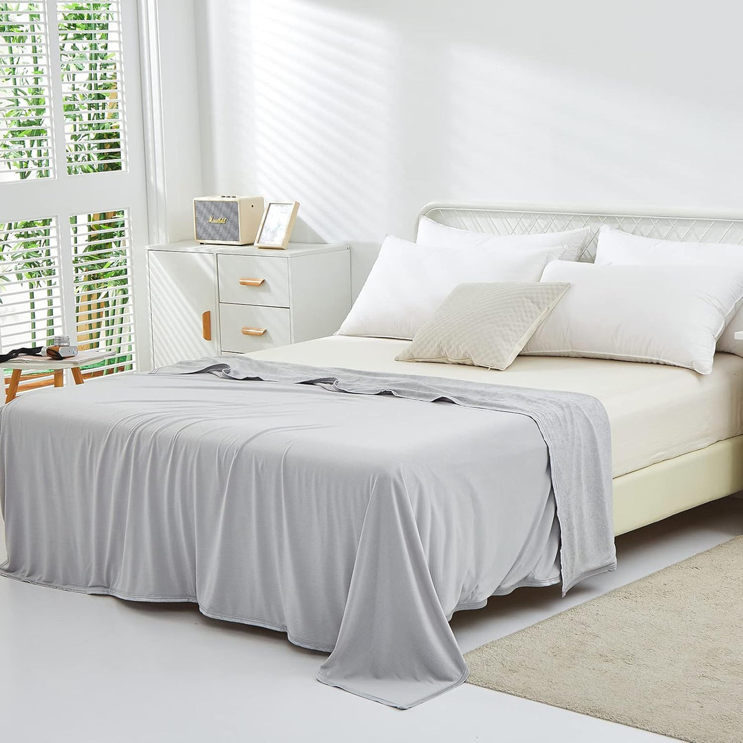 WONGS BEDDING Kühldecke Sommerdecke 2 in 1 doppelseitig mit Japanische Arc-Chill Q-Max 0,43 selbstkü