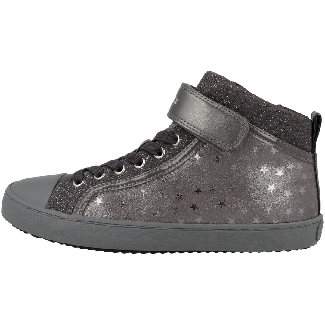 Geox Mädchen J Kalispera Girl I Sneakers 33 EU Grau, 33 EU Grau