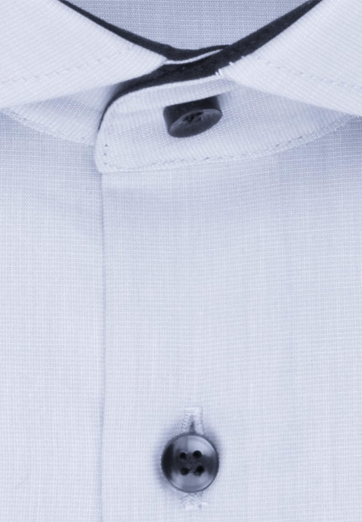 Seidensticker Herren Regular Fit Langarm Popeline Hemd, 40 Hellblau