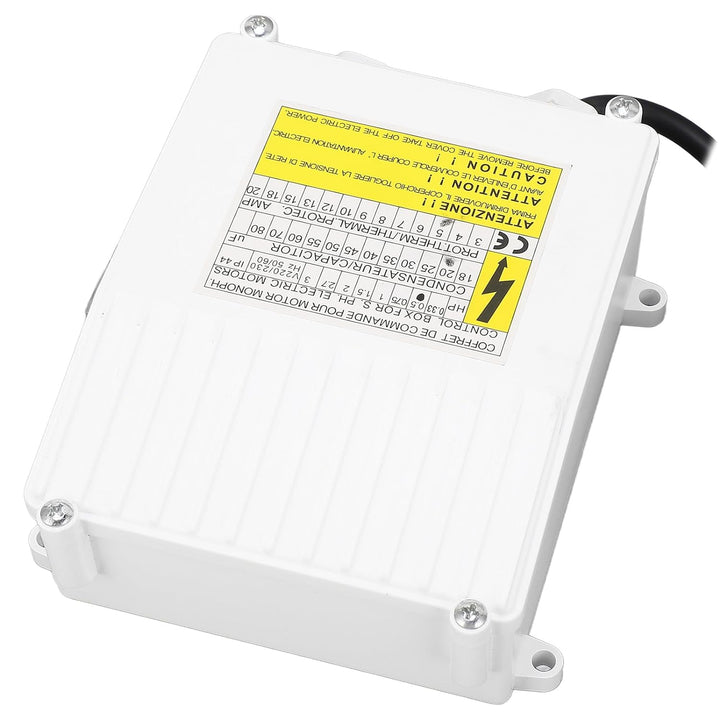 Pumpenschalter-Controller, 370 W 0,5 PS Brunnenpumpen-Steuerkasten ABS-Gehäuse Tauchpumpenzubehör fü