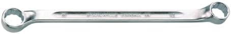 STAHLWILLE 41072123 41072123-Llave de DOS Bocas en Estrella Serie 23 peso 0,28 Kg, Silbern, 21 X 23