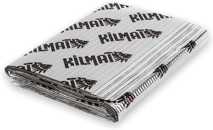 KILMAT 2 mm 1.7 m² Selbstklebende Alubutyl Anti Dröhn Dämmmatte Auto Dämmung Schalldämmung und Schal