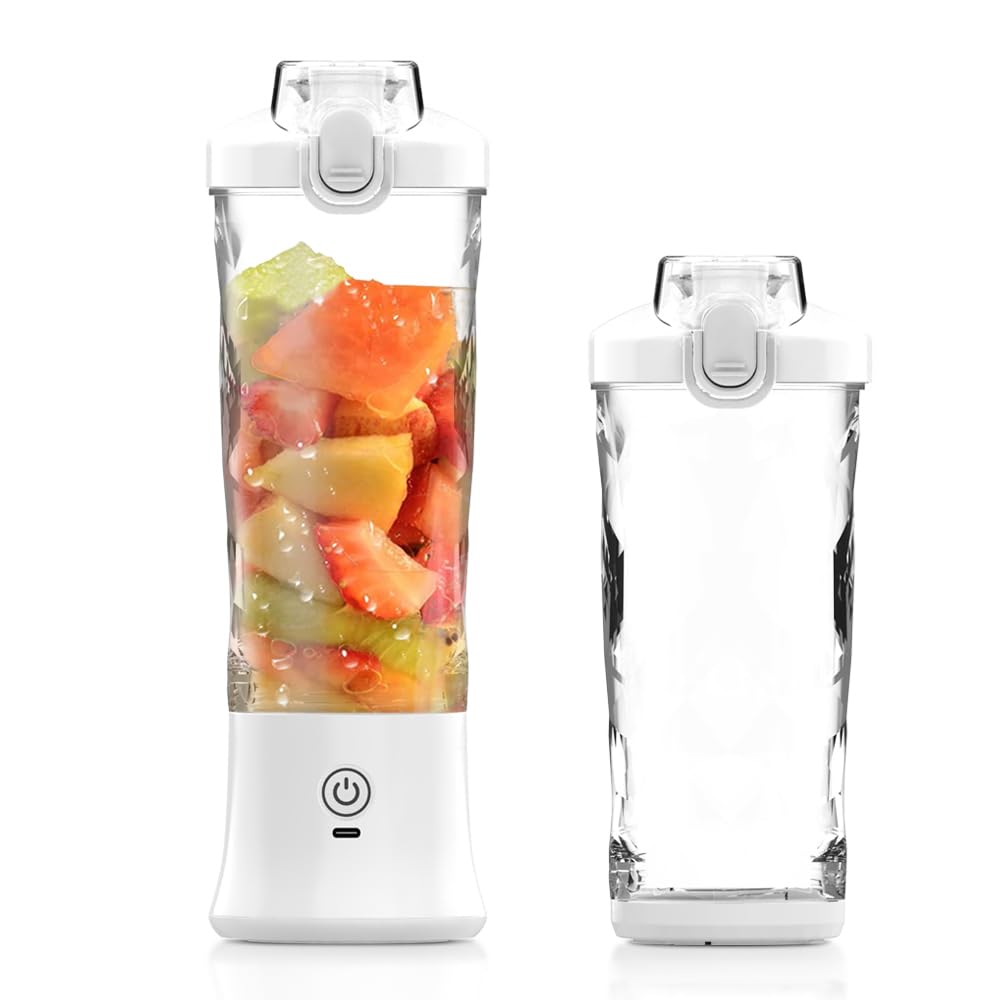 Tragbarer Mixer, persönlicher Mixer für Shakes und Smoothies, USB-wiederaufladbar, Mini-Entsafter mi