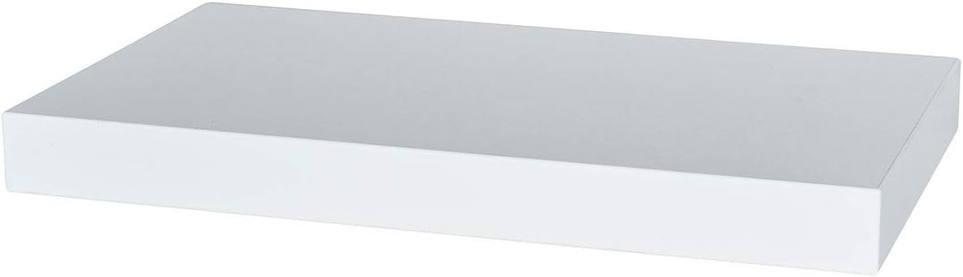 levandeo Wandboard Bobby Weiss 40cm - Deutsche Herstellung Schablone und Schrauben - Wandregal Wandb