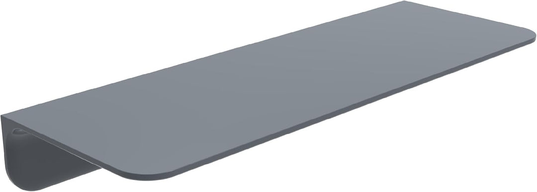 SCHÜTTE 10501 Duschablage selbstklebend Duschregal ohne Bohren Badregal Anthrazit Badablage zum Kleb