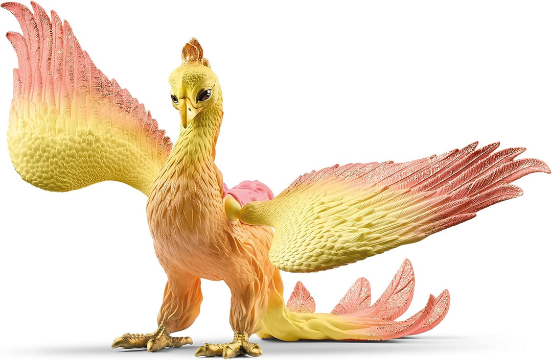 SCHLEICH BAYALA 70760 Phoenix Mythische Fantasy Actionfigur &amp; BAYALA 42628 Axolotl Salamander Unterw