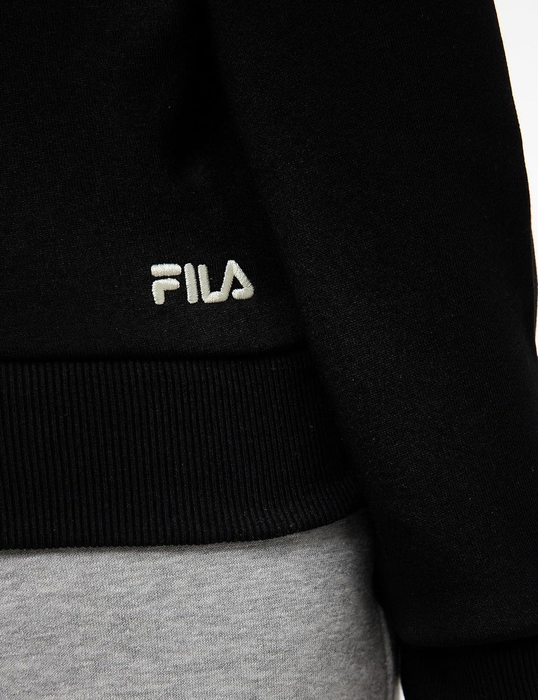 FILA Damen Bornheim Hoody XS Schwarz, XS Schwarz