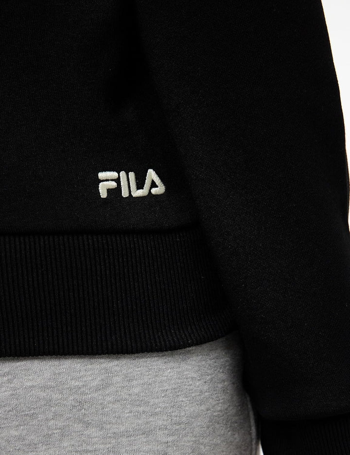 FILA Damen Bornheim Hoody XS Schwarz, XS Schwarz