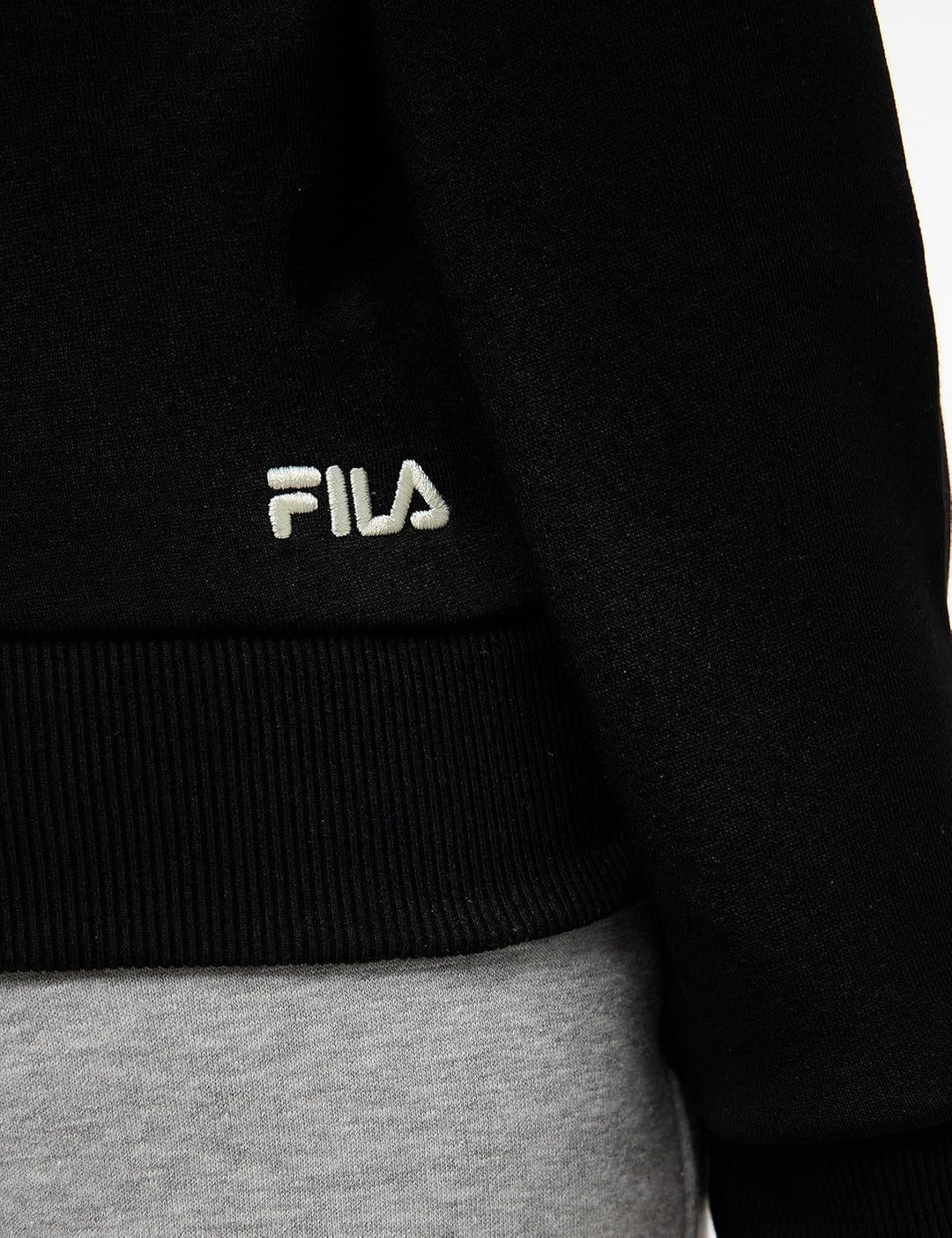 FILA Damen Bornheim Hoody XS Schwarz, XS Schwarz